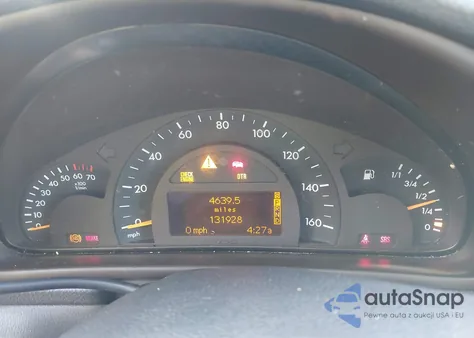 2003 Mercedes-Benz C 240 z USA, uszkodzony, nr VIN WDBRF61J53F391730